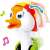 Hola Hip-Hop Dancing Duck with Lights and Music, Interactive Toy for Kids, Close-up of the Duck's Head