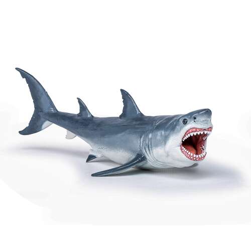 Papo Megalodon shark figure, realistic, detailed, hand-painted, for kids, play, collection