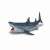 Papo Megalodon shark figure, realistic, detailed, hand-painted, for kids, play, collection