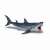 Papo Megalodon shark figure, realistic, detailed, hand-painted, for kids, play, collection