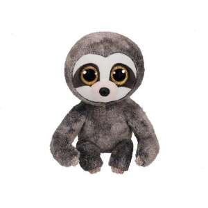 Ty Beanie Boo Lenes the Sloth plush toy, grey and brown, 9.5 inches - Beanie Boos