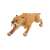 Papo Smilodon figura, realisztikus, részletes, kézzel festett, őskori állat játék, kardfogú macska, gyerekeknek, oktató