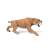 Papo Smilodon Figurine, realistic detailed model of a saber-toothed cat, prehistoric animal toy