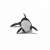 Papo Killer Whale Figure, bottom view, black and white, realistic, detailed, for kids, educational toy