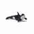 Papo Killer Whale Figure, black and white, realistic, detailed, for kids, educational toy