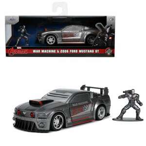 Jada Toys Marvel Avengers War Machine 6 2006 Ford Mustang GT 1:32 мащабна металопластична кола и фигурка - Simba Toys Игра кола