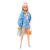 Barbie Extra Puppe mit langen blonden Haaren und blauem Bandana-Outfit