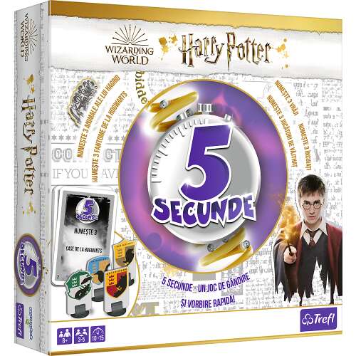 Harry Potter 5 másodperc társasjáték doboz, családi és baráti játék