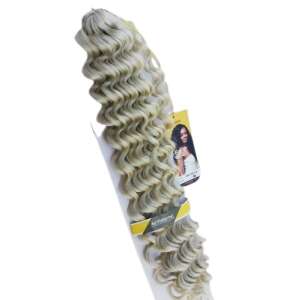 Deep Twist 20" fonat hajhosszabbítás, 88-AS HAMVAS PLATINA SZŐKE, 100gr, Au-Then-Tic - Fodrászkellék