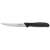 Fiskars Essential tomato knife, 11 cm, serrated blade, black handle