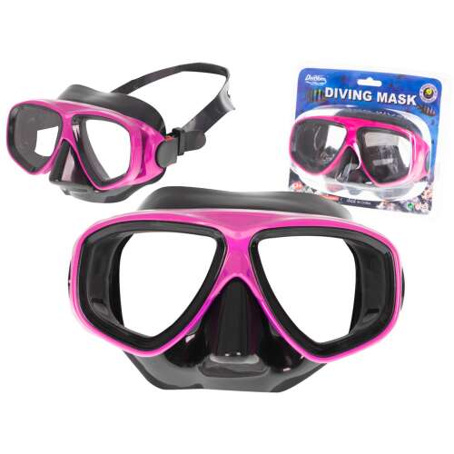 Snorkel Mask Googles úszószemüveg Fekete/Rózsaszín