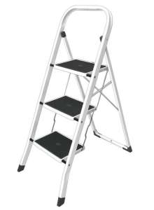 Eurogold 3 lépcsőfokos acél Fellépő,Létra