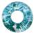Bestway Tropical Palms inflatable swim ring, 119cm, blue and green