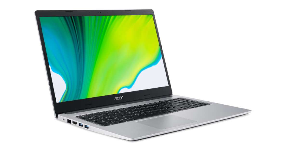 Acer Aspire 3 - A315-23G-R1G3 ezüst laptop, 15 FHD, Ryzen 5, 4 GB, AMD ...