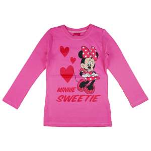 Disney lány Hosszú ujjú Póló - Minnie Mouse #rózsaszín - 134-es méret 31582324 Gyerek hosszú ujjú pólók - Pamut