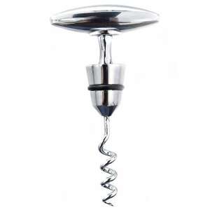 Banquet Culinaria 2 az 1-ben palacknyitó és dugó, króm felületű, gumitömítéssel - Banquet