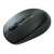 Black wireless mouse with Bluetooth 3.0/5.2 and 2.4G connection