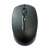 Fekete vezeték nélküli egér Bluetooth 3.0/5.2 és 2.4G kapcsolattal