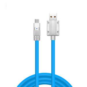 JKT 120W gyors töltési USB-C kábel, kék, 1 méter - Adatkábel