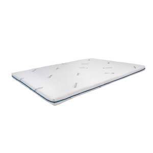 SomnoMed Antiacarian Topper, 140x200 cm, grosime 7 cm, pentru alergici, husa detasabila si lavabila - Pătură saltea