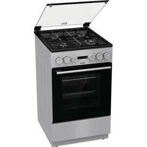 Aragaz combinat Mora K4255CS, gri