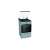 Mora K4255CS Combined Stove, Grey, front view with open lid