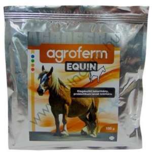 Agroferm Equin probiotikum lovaknak 100 g 31583712 Táplálékkiegészítők, kisállat tápszerek