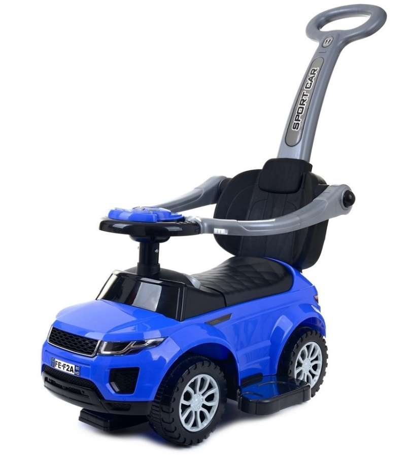 E-shop Funfit Kids Detský taxík s vozíkom a kočíkom - blue