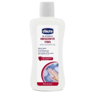 Chicco Kéztisztító gél, 200ml, 60% alkohol, zöldtea kivonattal - Kéztisztító