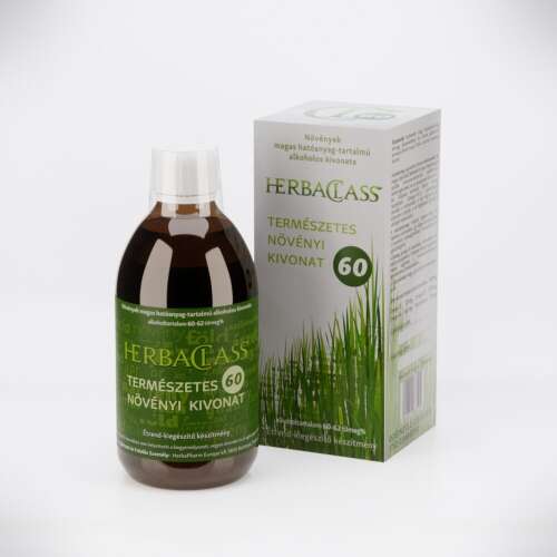 HerbaClass Természetes Növényi Kivonat 60, 300 ml-es üveg 