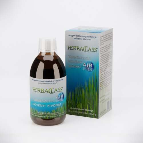 HerbaClass Természetes Növényi Kivonat AIR, 300 ml-es üveg, légúti egészségügyi étrend-kiegészítő 