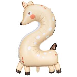 Fólia léggömb "2" - Saren 50x88 cm