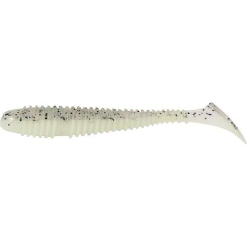 Rapture Swing Shad 4cm glowing műcsali, fehér fekete pöttyökkel - Rapture