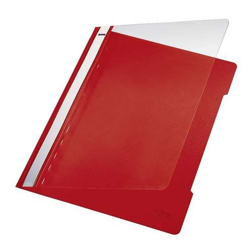Leitz Arbeitsmappe, A4, PVC, rot, 25 Stück, Leitz 31585290