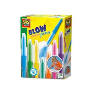 SES Fújható filc készlet, színes filctollak szórakoztató levegős effektekkel - SES Creative