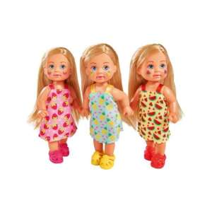 Évi Love Cute Fruits Puppen in Erdbeer-, Ananas- und Wassermelonenkleidern - Simba Toys Baba