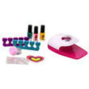 Isabella Nail Polish Set with Nail Dryer, kids nail polish set with dryer, girls nail art kit, nail polish set for kids, nail polish set with dryer, nail polish set with uv lamp, nail polish set with led lamp, nail polish set with uv light, nail polish set with led light, nail polish set with uv and led lamp, nail polish set with uv and led light - Vanity Table, Makeup Set, Fragrance