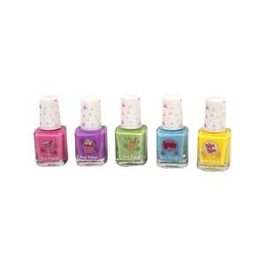Create It scented nail polish set of 5, 8 ml each, with fruity scents, in pink, purple, green, blue, and yellow - Vanity Table, Makeup Set, Fragrance