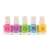 Set de 5 lacuri de unghii parfumate Create It, a 8 ml fiecare, cu arome fructate, în roz, violet, verde, albastru și galben