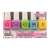 Set de 5 lacuri de unghii parfumate Create It, a 8 ml fiecare, cu arome fructate, în roz, violet, verde, albastru și galben