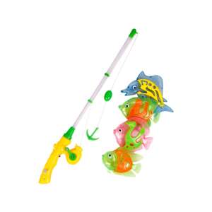 Angelspielzeug mit leuchtender Rute und bunten Fischen, ideal für Badespaß - Nonbrand Entwicklungsspiele für Kinder im Kindergartenalter