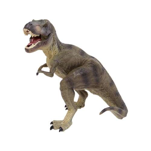 Tyrannosaurus Rex dinosaur figure, 22 cm, green, with movable jaw, realistic details