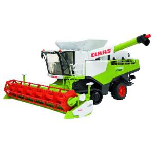 Jucărie combină Claas Lexion Bruder, verde și roșu, 60 cm lungime - Mașină de lucru pentru copii