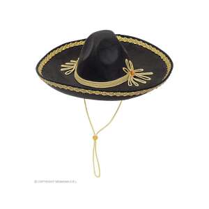 Pălărie Sombrero - Negru - Pâslă - 50 cm 98164038 - Modă și îmbrăcăminte