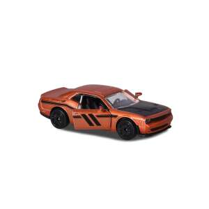 Majorette Limited Edition 1:64 scară mașină de jucărie din metal, Dodge Challenger, portocaliu cu dungi negre - Maşinuţe
