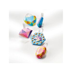 Gotowe Totum Csillogó Gipsz Függődísz, DIY brokatowe gipsowe zawieszki - Gra na instrumencie muzycznym, Deska kreślarska, tablica do pisania, Zestaw artykułów piśmiennych, Kreatywna zabawa, Deska kreślarska i Filctoll