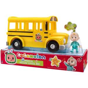 CoComelon Musikalischer gelber Schulbus Spielzeug mit JJ-Figur in Verpackung - Jazwares