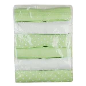 ABR Textil pelenka 6 db - Zöld - Fehér 59277656 
