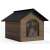 Pepita Insulated Doghouse for Large Dog XL + Gift Toy - Multicolour 44824854