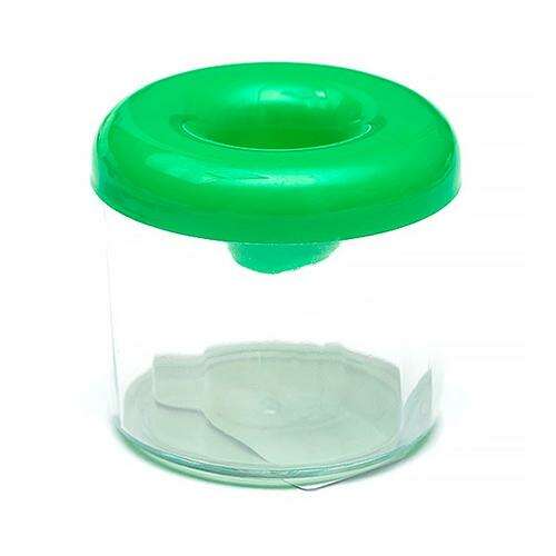 NEBULO Brush Holder with Lid, NEBULO, assorted colors